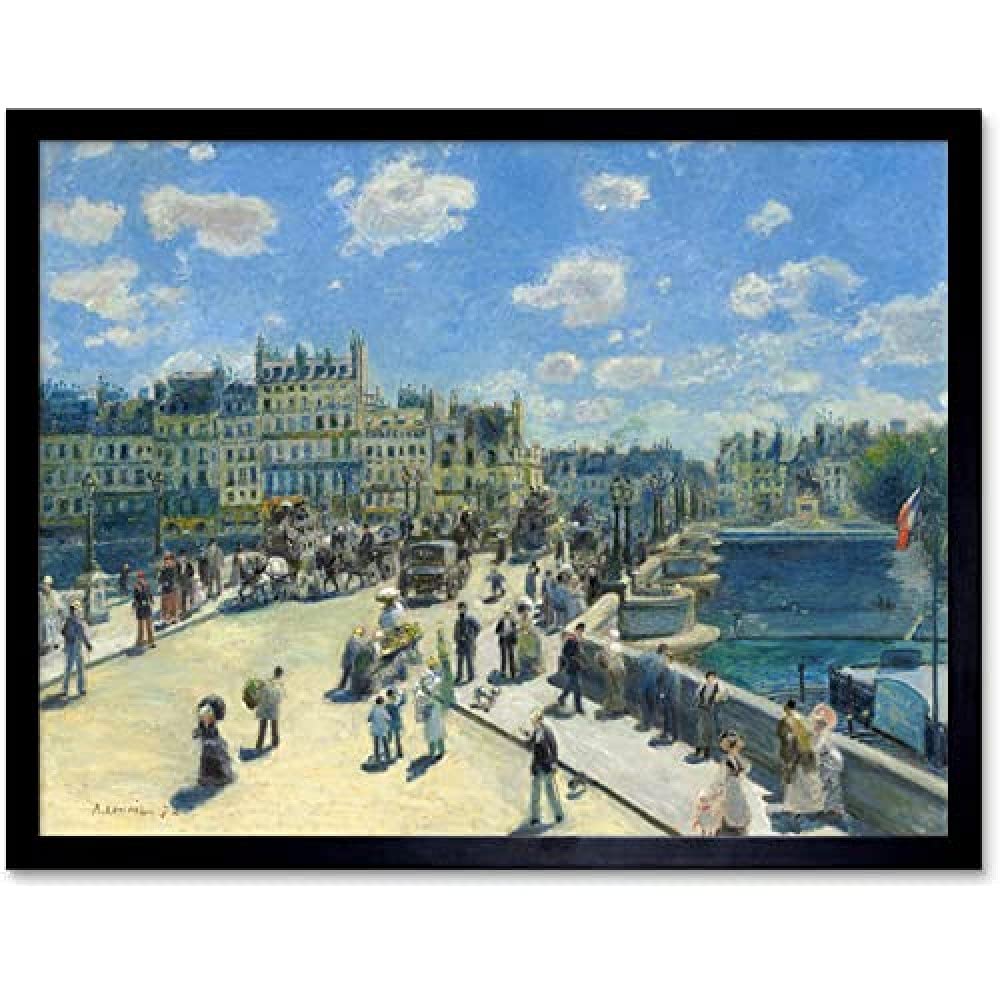 Auguste Renoir Pont Neuf Paris Unframed Wall Art Print Poster Home Decor Premium