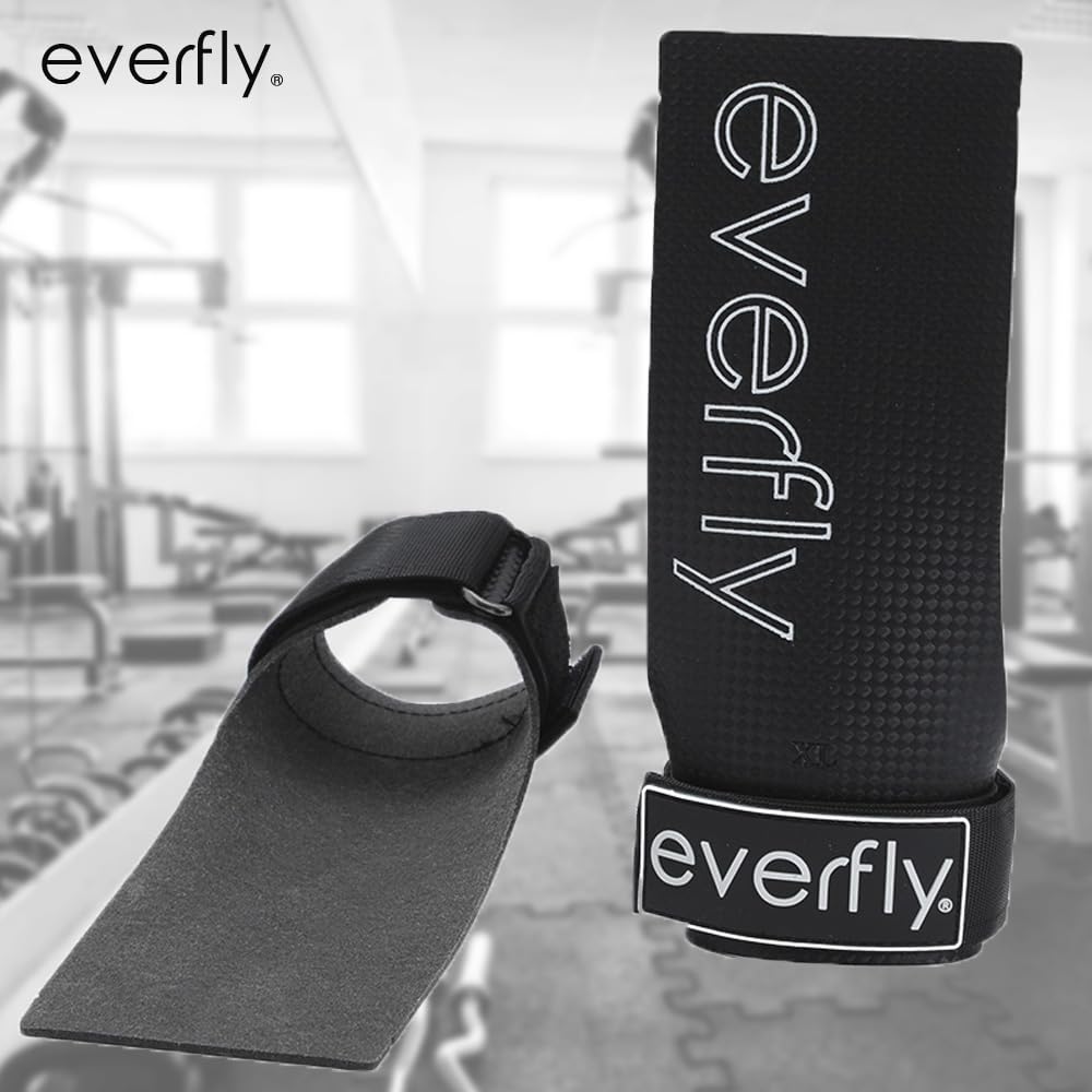 Guanti Da Palestra Everfly Paracalli - Grip In Fibra Di Carbonio Per Crossfit E Sollevamento Pesi - Foto 7