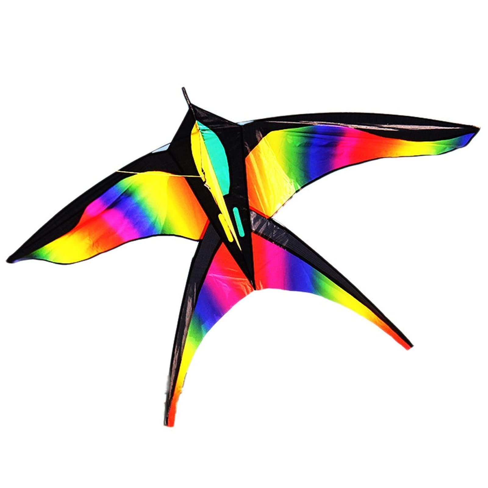 Buy kites قوس قزح الطيور طائرة ورقية خط واحد نسيم في الهواء الطلق رحلة