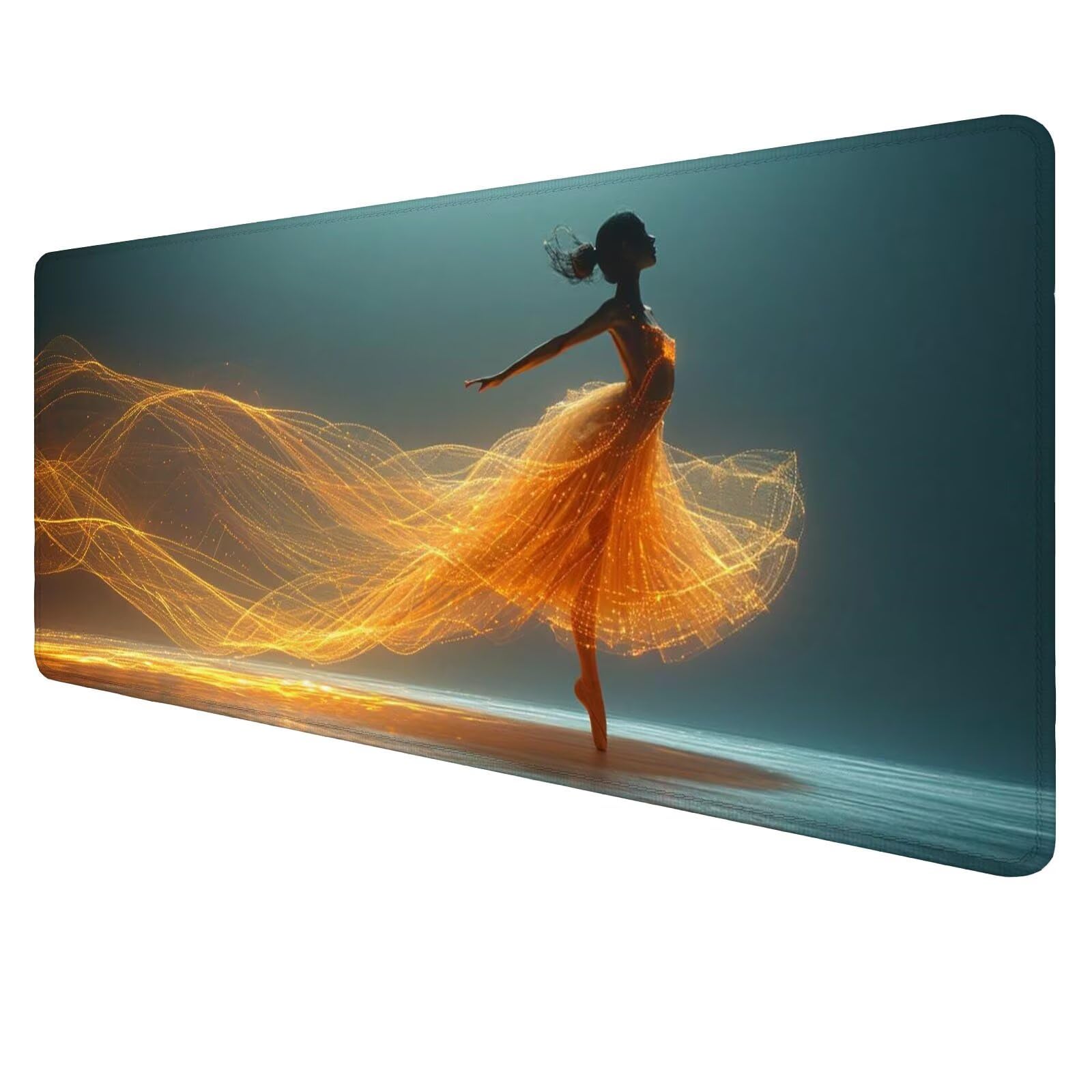 Alfombrilla Ratón Chica Alfombrilla Ratón Gaming XXL 1200x600x3mm Accesorios Escritorio,Antideslizante Mousepad Bailar Tapete Escritorio Infantil,para Alfombrilla Pc Teclado Ratón J916