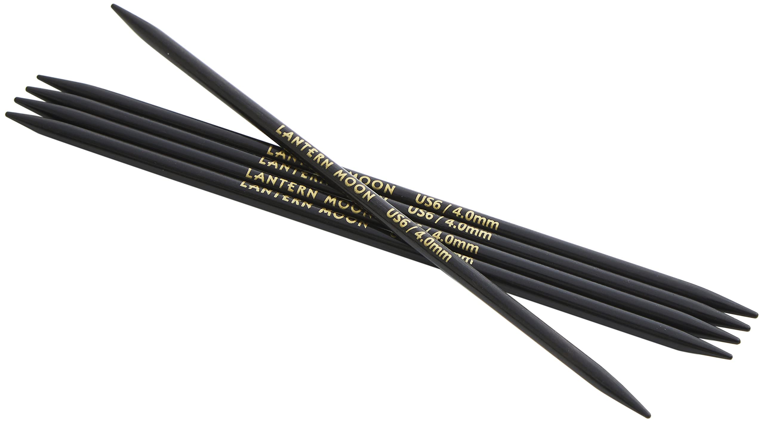 Lantern Moon Double Point NDL 6, Size 6/4mm
