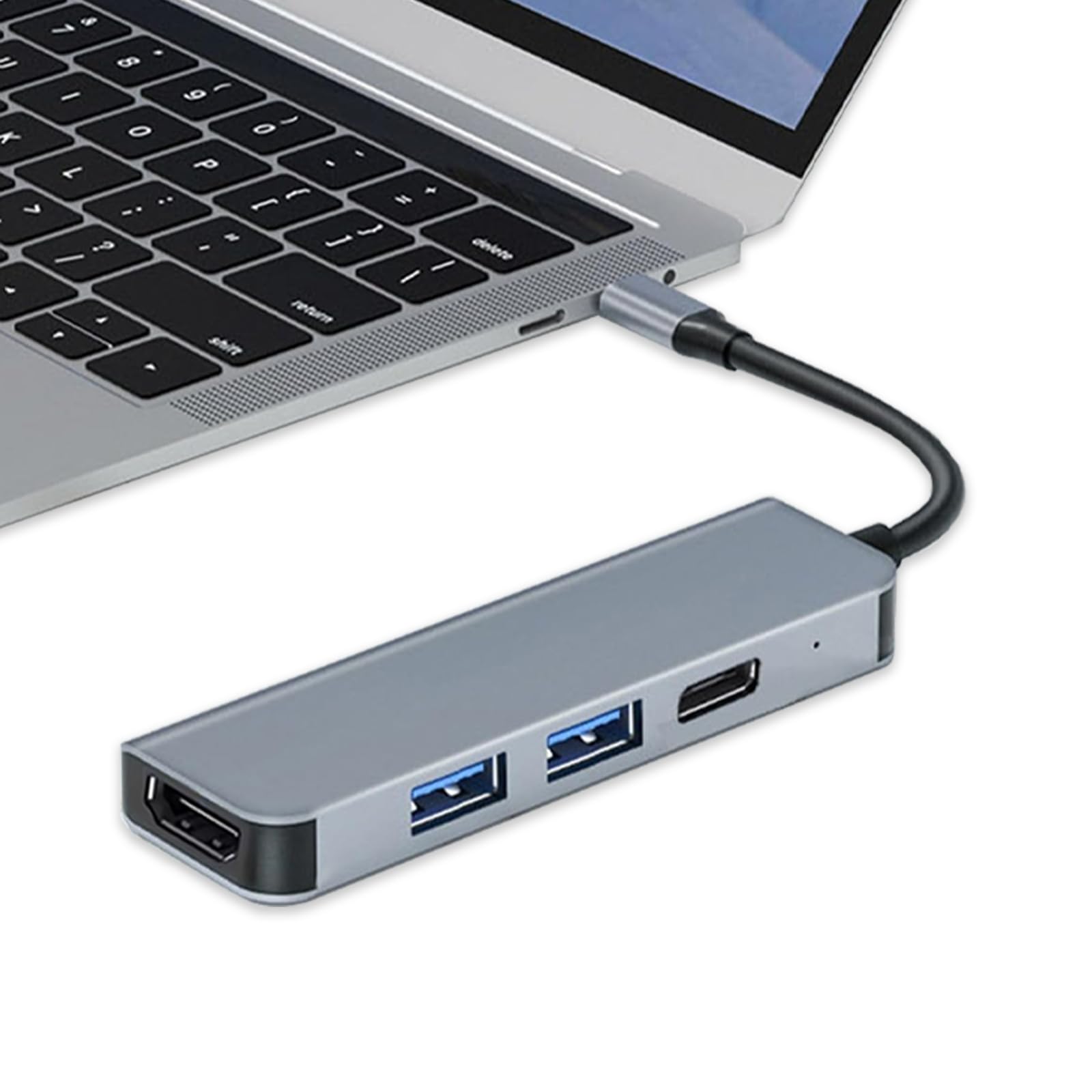4-in-1 Type-C Hub Docking Station Type C to HDTV Adapter 4K HDTV PD100W USB 3 0 USB2 0