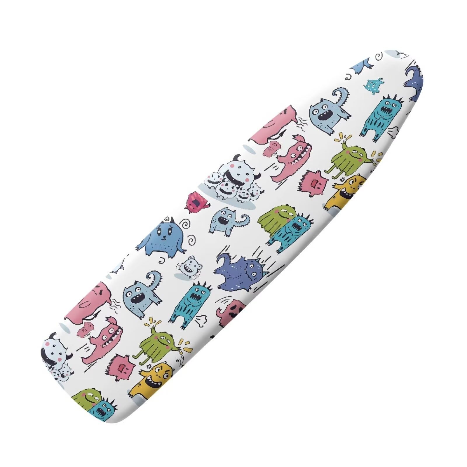 Nghmk Animal Monster Animal Funny Ironing Board Cover Standard Size Fits Most Standard Iron Boards With 100% Cotton,Easy To Install