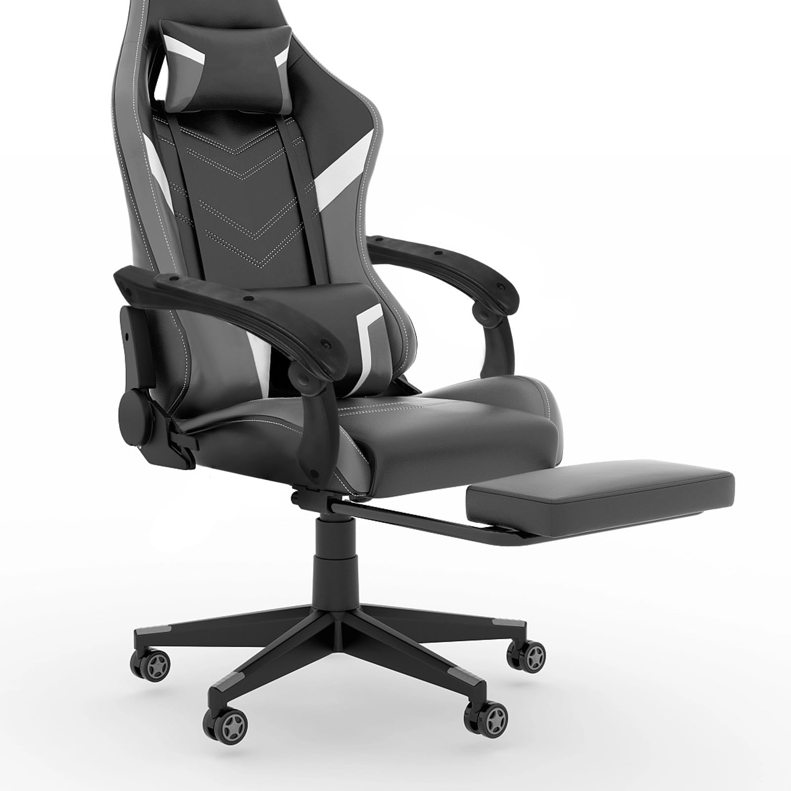 ifundom Braccioli per Sedia Ergonomici in Plastica Resistenti, Set da 2 Pezzi per Sostituzione, Accessori per Sedie da Ufficio e Casa, Protezione Antiurto e Comfort Quotidiano