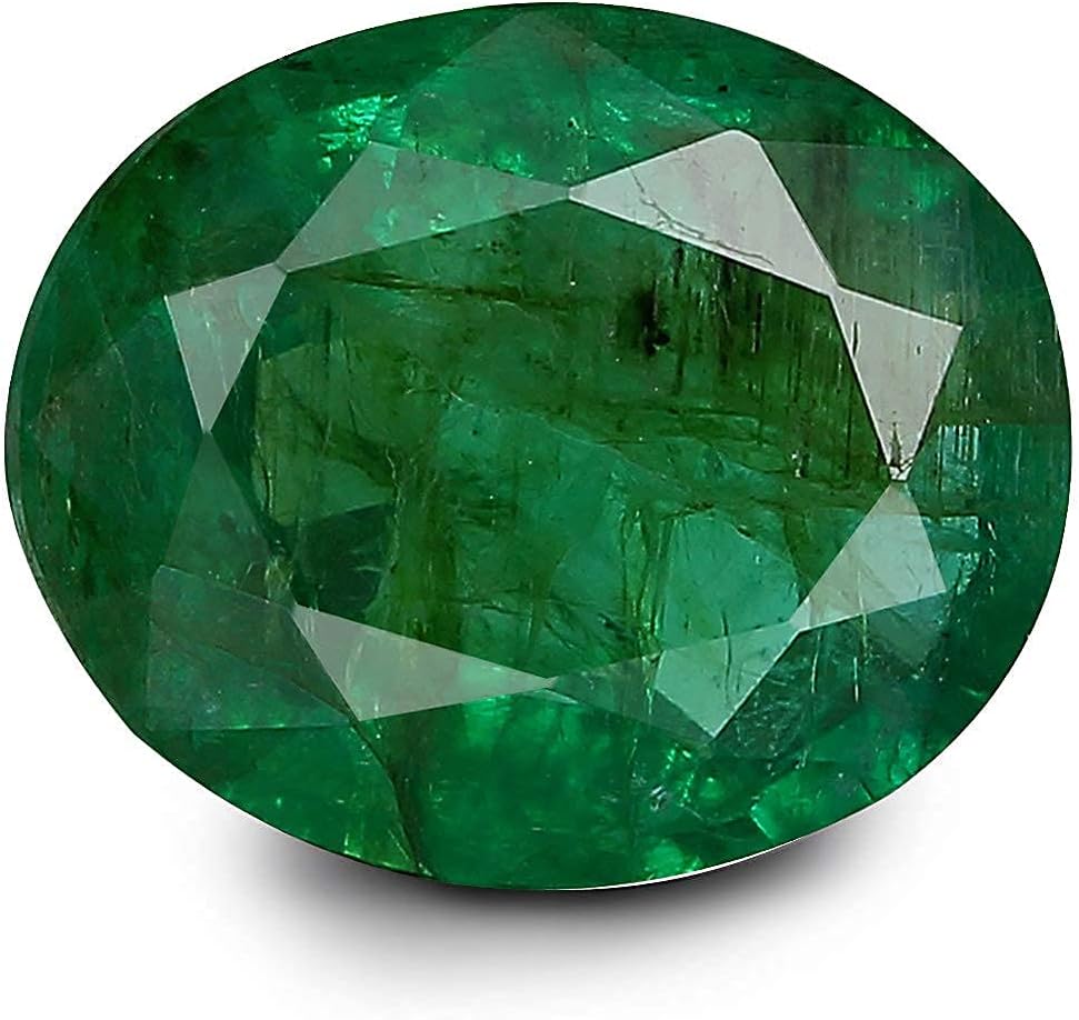 10.25-10.50 Ratti Natural Lab Certified Colombian Emerald Stone Brilliant Brilliant Color Real Real Real Cream Stone Loose Gemstone Emerald Stone