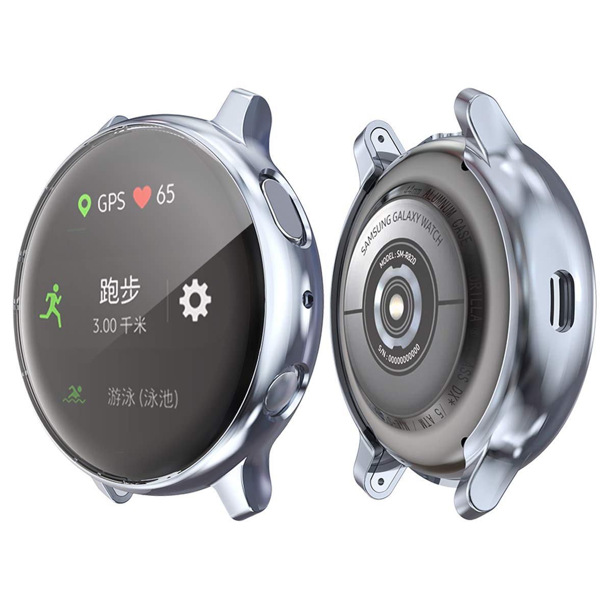 Amazon | [2枚入り]に対応サムスンSamsung Galaxy Watch Active 2 40mm  