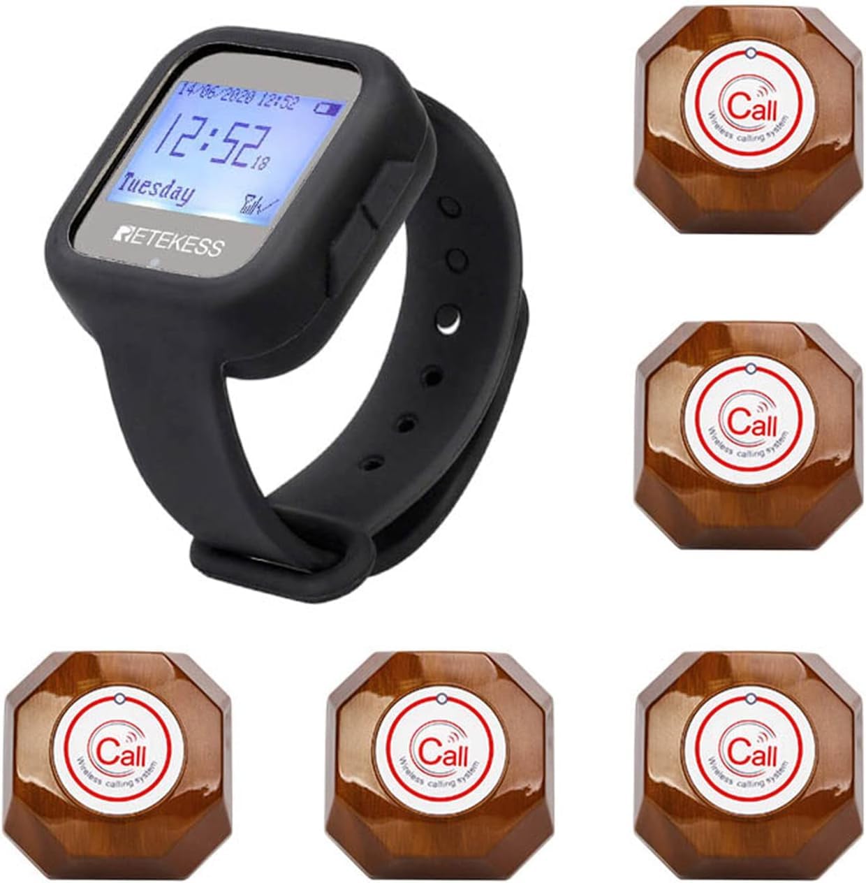 RETEKESS ワイヤレス呼び出しベル Retekess ワイヤレス呼び出しシステム ページングシステム 呼び出し