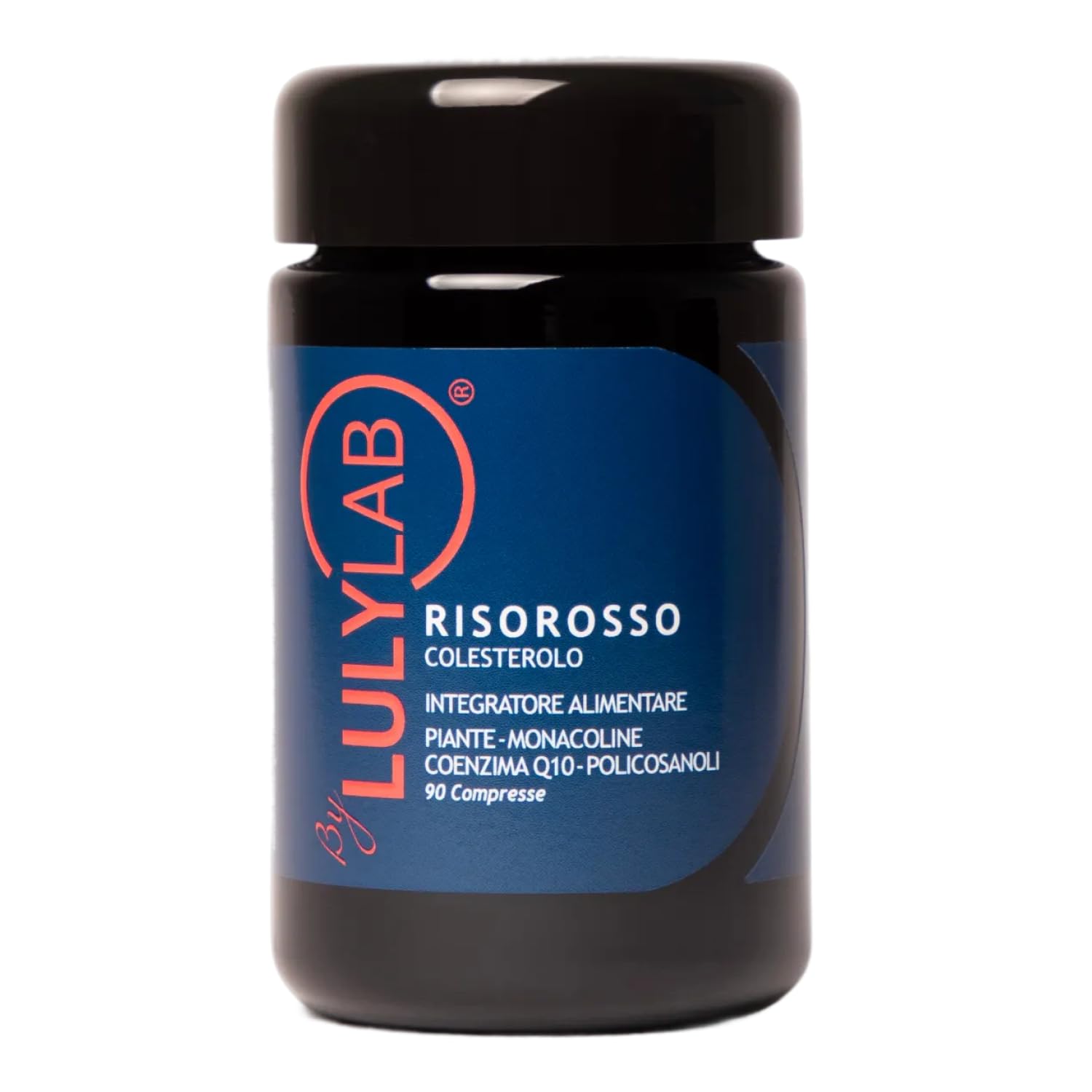 Riso Rosso Fermentato 90 Compresse, Integratore per il Benessere Cardiovascolare e Colesterolo con Coenzima Q10, Monacoline 2,5 Mg e Policosanoli, Equilibrio Lipidico