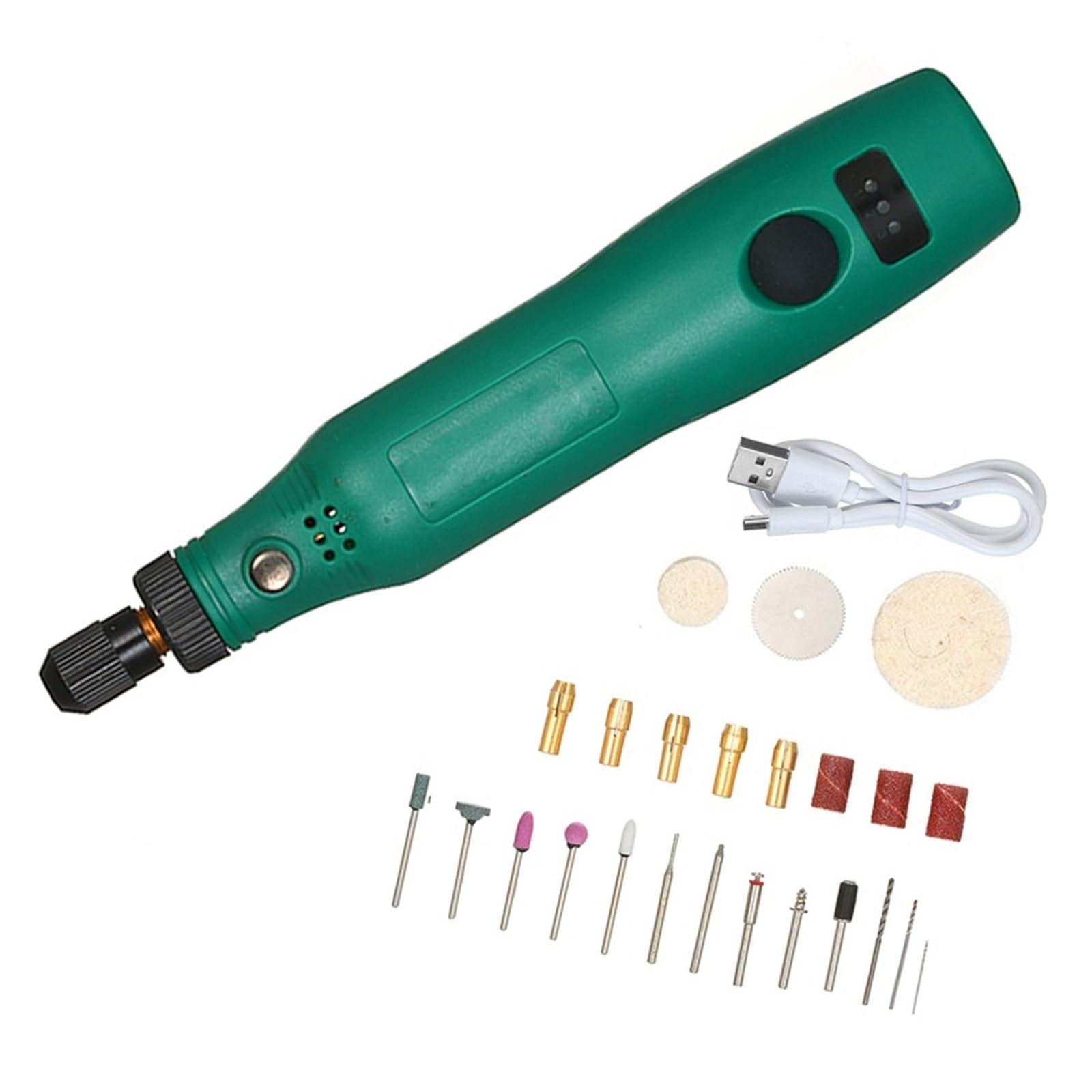Zestaw NarzęDzi Do Grawerowania 3.7V 1.2W Mini Zestaw Młynków Elektrycznych Mini Uchwyt Mały Rozmiar Szlifierka Rzeźba Grawerowanie Pióro Zestaw Narzędzi Do Grawerowania