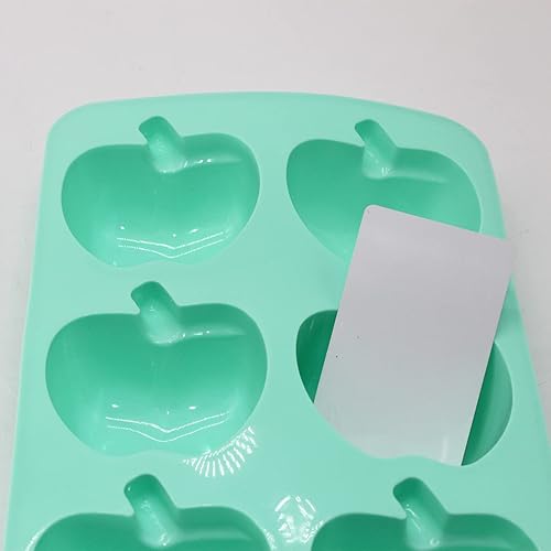 Miniatura 8 de X-Haibei Jabón de manzana, pastel de chocolate, loción de gelatina, molde de silicona para hornear, regalo de agradecimiento para maestros, 4 onzas