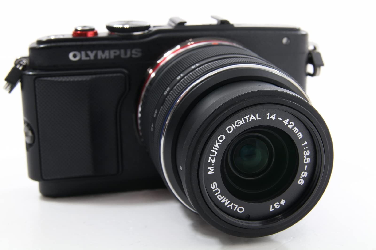 Olympus Pen Lite Micro SLR E-PL6 Digital Camera with 14-42mm Lens (Black)