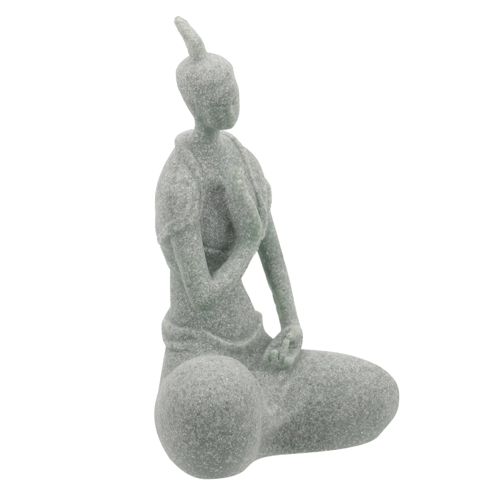 Kisangel 4 Piezas Estatua De Buda Paisajismo del Tanque De Peces Luz del Acuario Decoración Costera Plantas De Acuario Accesorios para Peceras Aire Decoraciones De Acuario Arenisca Verde