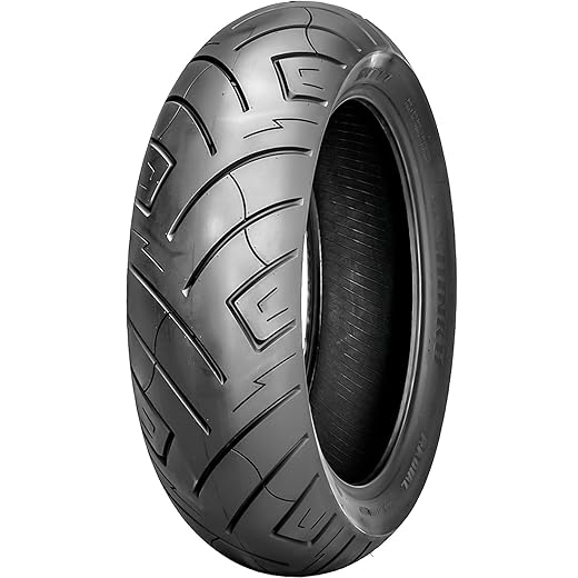 Shinko 87-4614 Black Wall SR777 & SR777 H.D. Tire