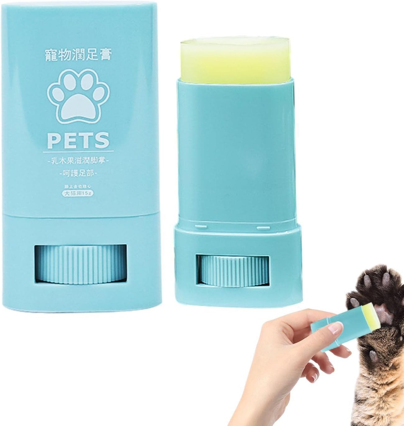 Cat Paw Balm,Natural Outdoor Protection To Heal, Repair, And Protect Dry, Chapped, Or Rough Pads - Dog Paw Balm Soother, Ideal For Extreme Weather Season