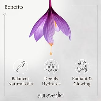 Auravedic Kumkumadi tailam for face Kumkumadi face oil for glowing skin 100 ml pack of 5 Kumkumadi oil face serum oil Dark spot corrector glow serum oil for women men