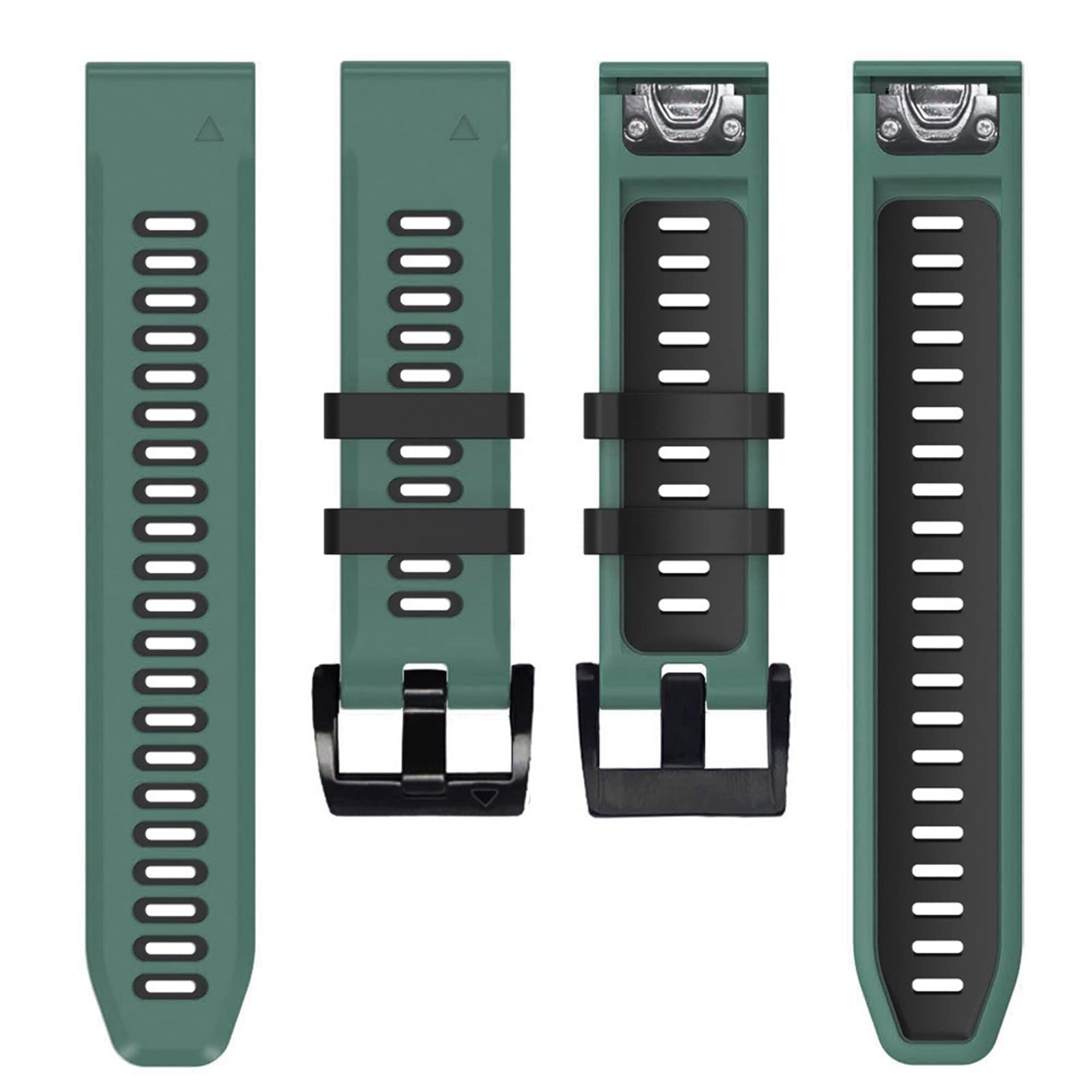 CZKE 22 26mm Watchband For Coros VERTIX2 Vertix 2 Strap Smartwatch Silicone Quick Easy Fit Outdoor Sports Wristband Belt Bracelet G, Size : For Coros Vertix2