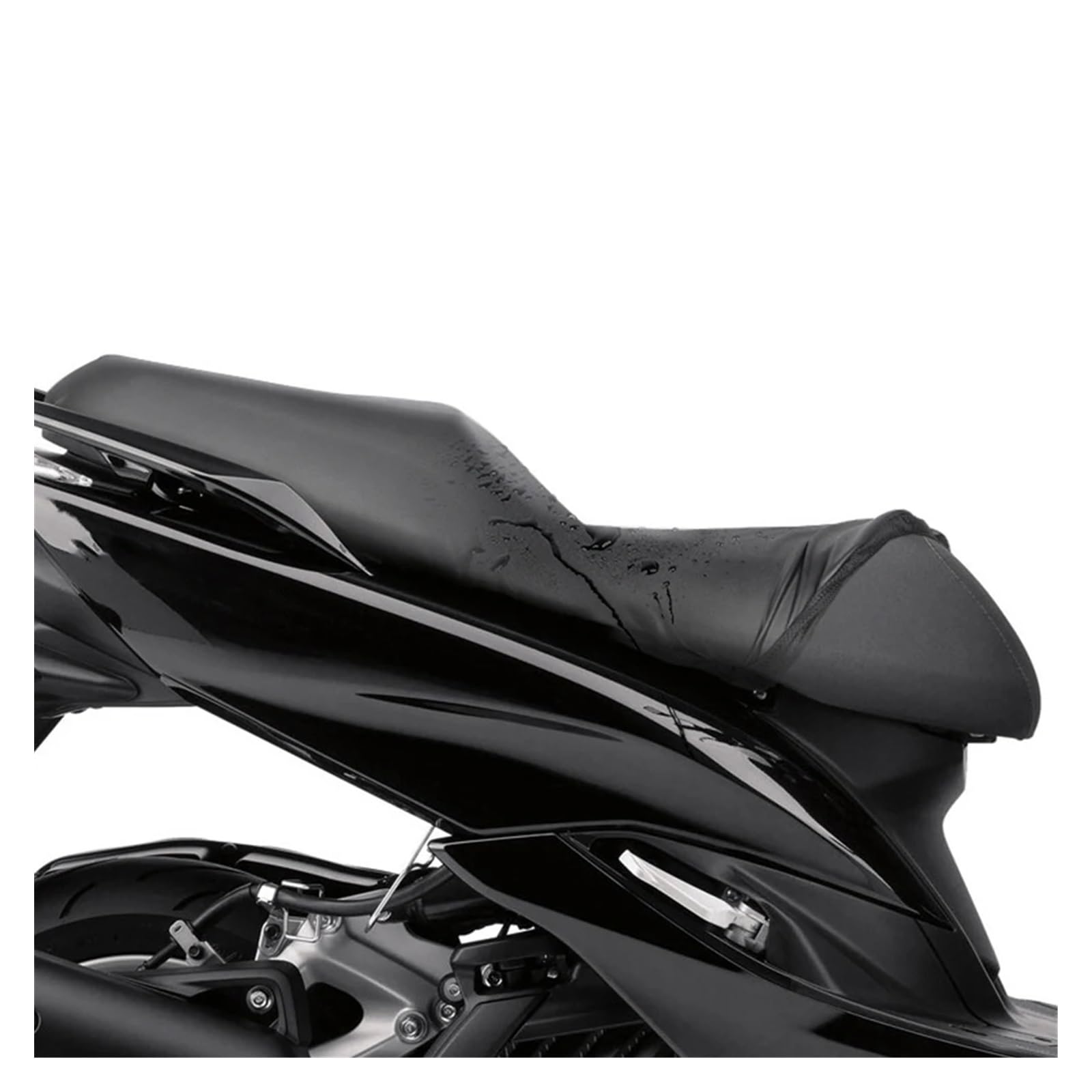 Coprisella per Moto Impermeabile, Protezione per Cuscino da Ciclismo con Coulisse, Copertura Protettiva per Sella da Bicicletta