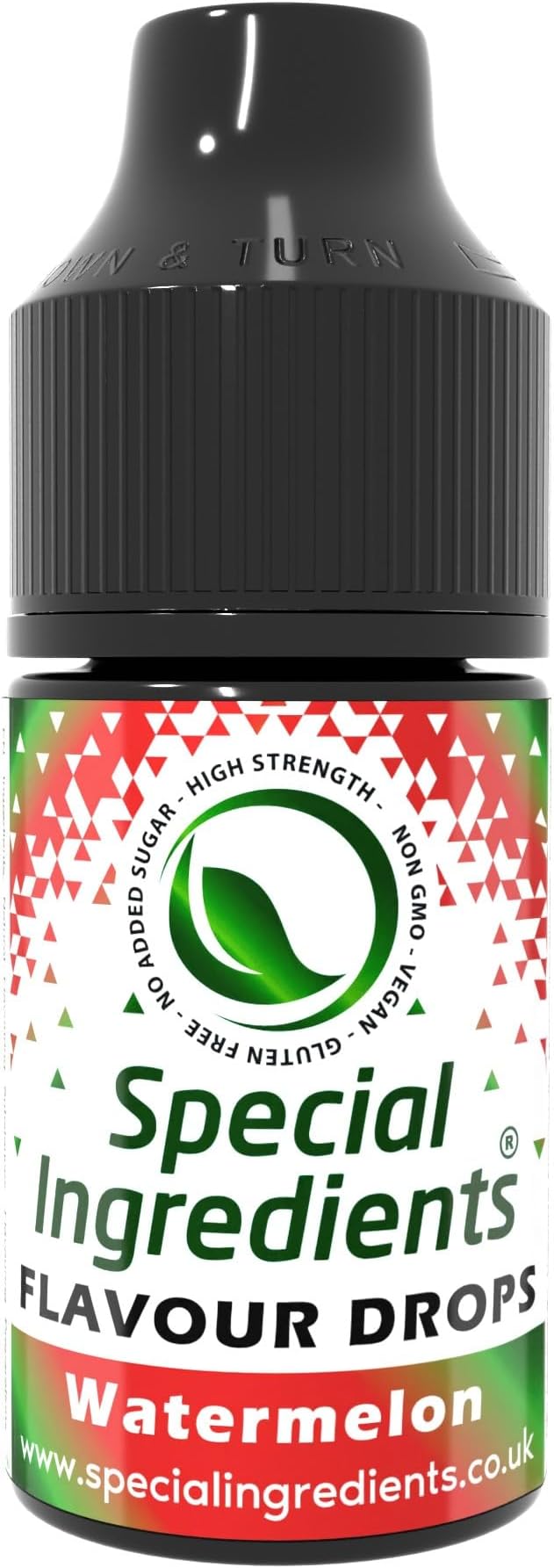Watermelon Flavour Drop 500ml Highly Concentrated Versatile Food Flavouring - Vegan, Non GMO, Gluten Free