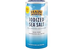 Hain Pure Foods Iodized Sea Salt, 21 Oz: Your Culinary Secret for Achieving Perfect Flavor