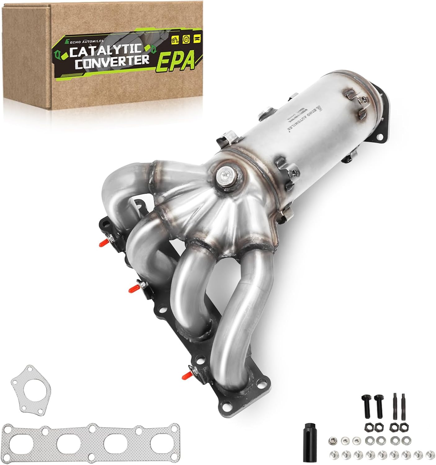 Catalytic Converter Compatible with Jeep Cherokee 2015-2021, Compass 2018-2021, Chrysler 200 2015-2017, Dodge Dart 2015-2016 2.4L Catalytic Convertor EPA Compliant 641513 641586
