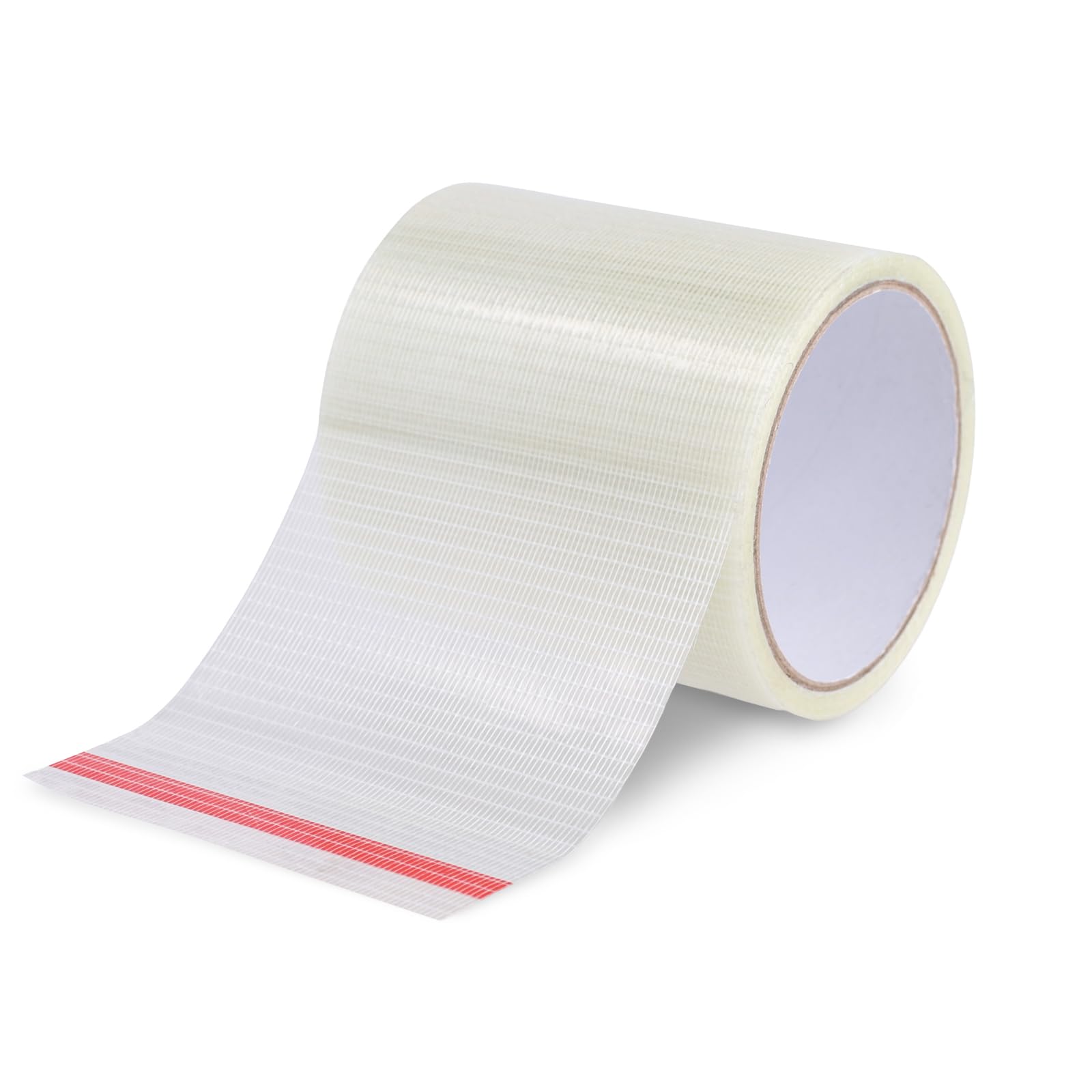 PEUTIER Fiberglass Repair Tape, 33ft x 3.94 Inch, White, Strong Adhesive, Waterproof, Tear Resistant, RV Awning Repair Tape, Tent Tarp Sail Boat Covers Repair Patch