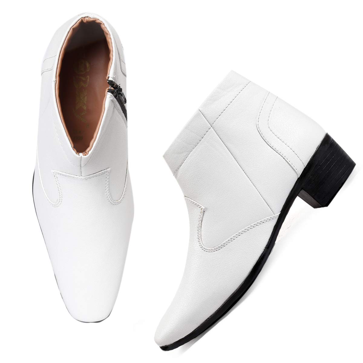 Men’s 2″ Height Increasing Synthetic Material Formal Chelsea Slip-On Boot with Pu Sole. Men’s 2″ Height Increasing Synthetic Material Formal Chelsea Slip-On Boot with Pu Sole.