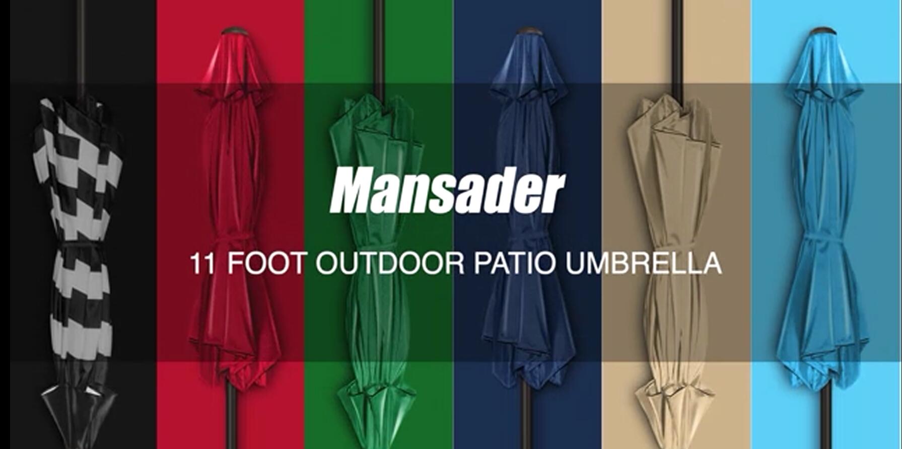 2 patio umbrella Height 2 Classic Smart Umbrella with Durata Fabric  The Above