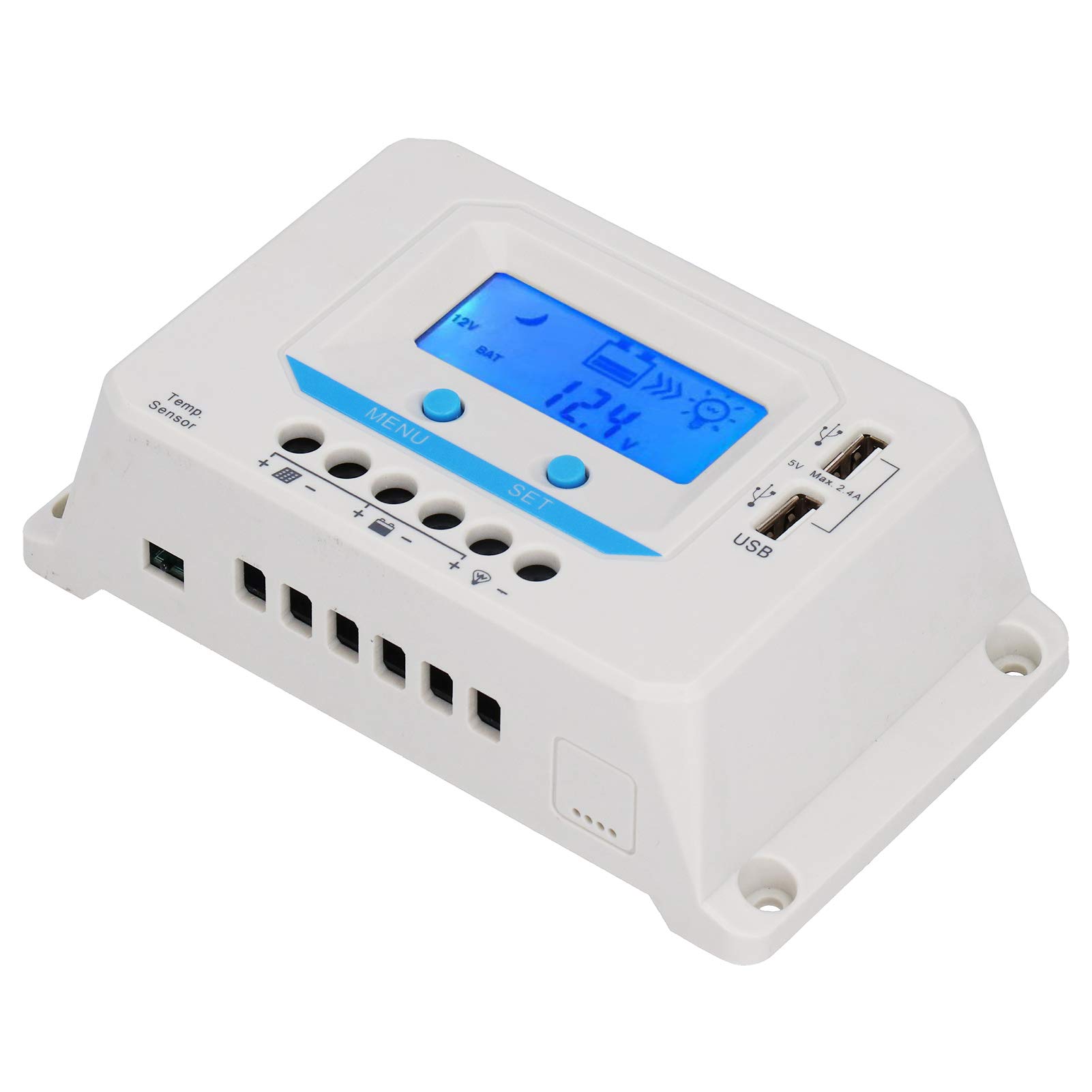30A Solarladeregler-Panel mit LCD-Display EL2430Z