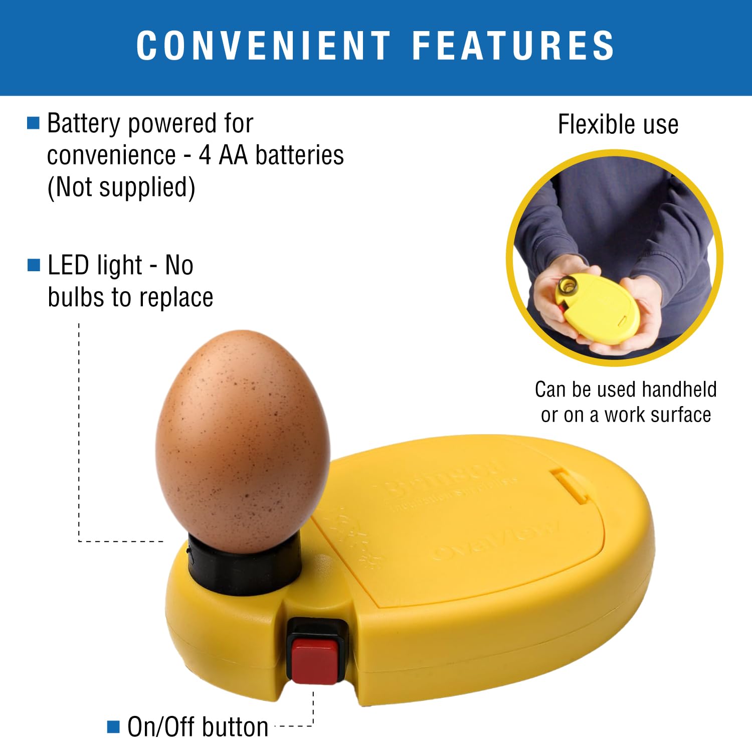 Amazon.com: Brinsea OvaView High Intensity Egg Candler for