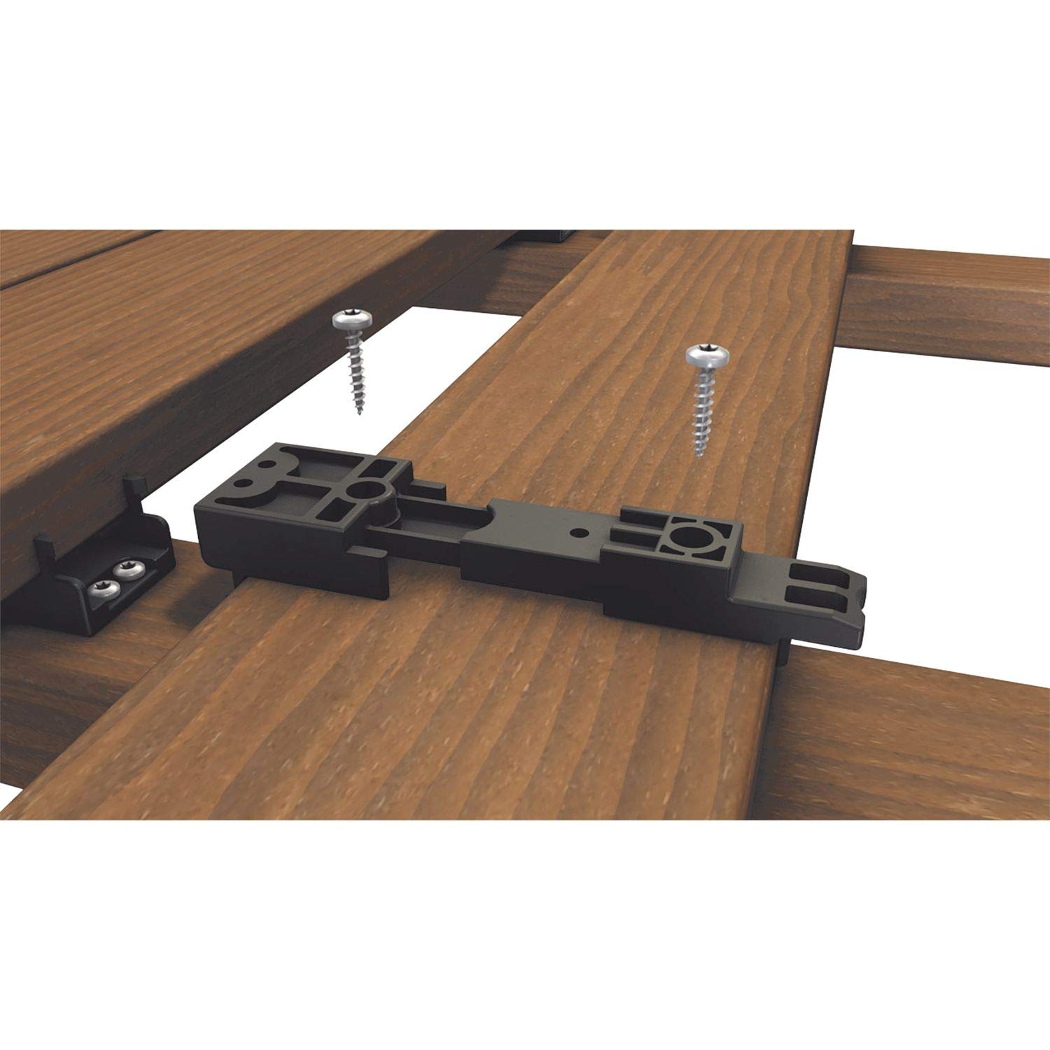 K&R Terracon Clipper für Dielen 120-150mm breit, für alle Dielenstärken, OHNE Schrauben, 50 Stück