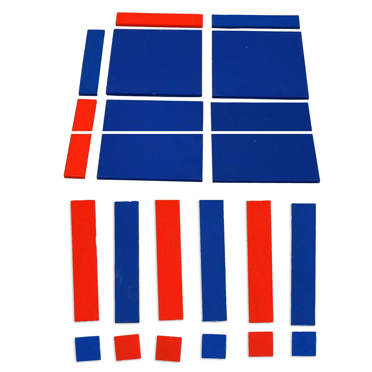 Algebra Identity - Algebra Tiles - kit - Brain Boosting Mathematical Activities for Age 5+ Years Old Kids - Do It Yourself Mathematics Activity Kit-image-19