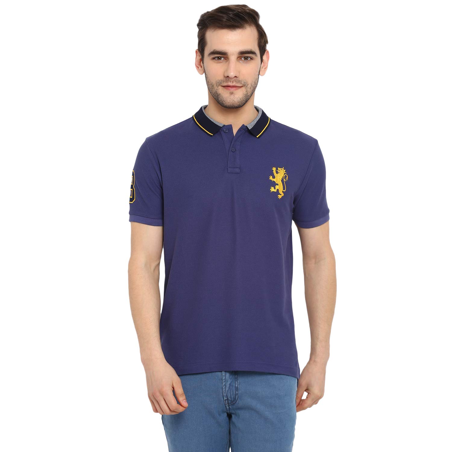 red tape Men's Cotton Regular Fit Polo T-Shirt-picture-14