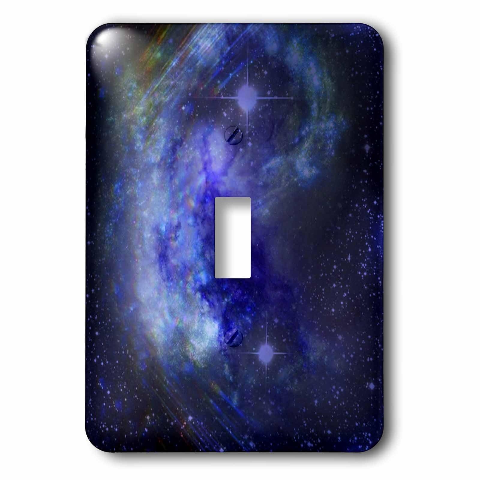 Interrupteur à bascule simple Galaxy 3dRose lsp_201655_1 aux finitions graphiques épurées