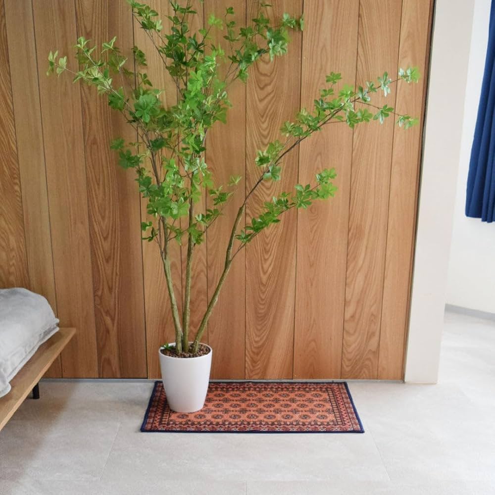 Amazon | TOCO LIFE ドラム式で洗える ヴィンテージ風ラグ