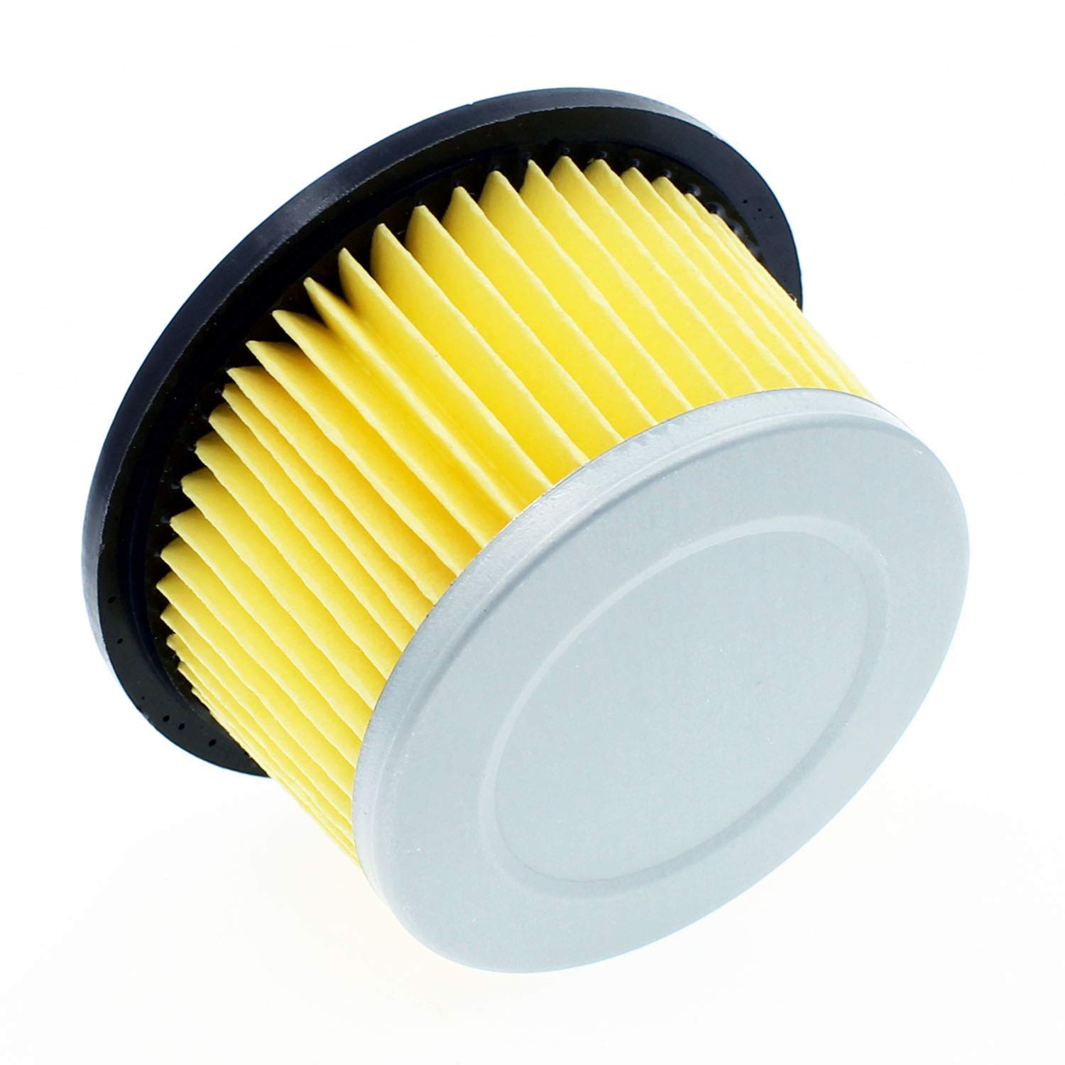 YELLOW 45mm Bent Angled Foam Air Filter Pod PIT PRO Tra Quad Dirt Bike ATV Buggy