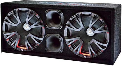Audiopipe APCHULD102 Caja de altavoces sellada de alto rendimiento 10 600W (Max)