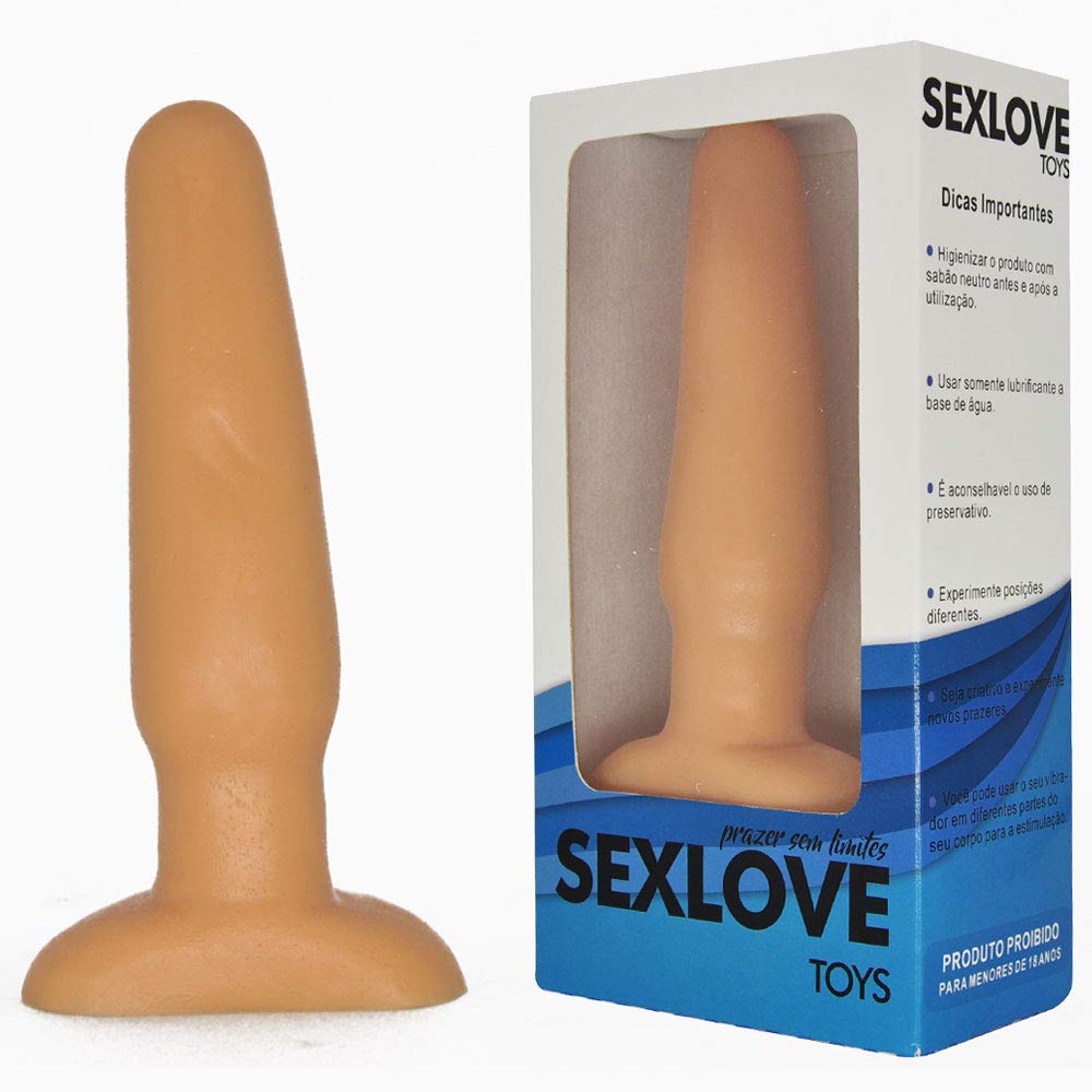 Plug Anal Longo em Silicone 20 cm x 4 cm | Amazon.com.br Plug Anal Longo em Silicone 20 cm x 4 cm | Amazon.com.br