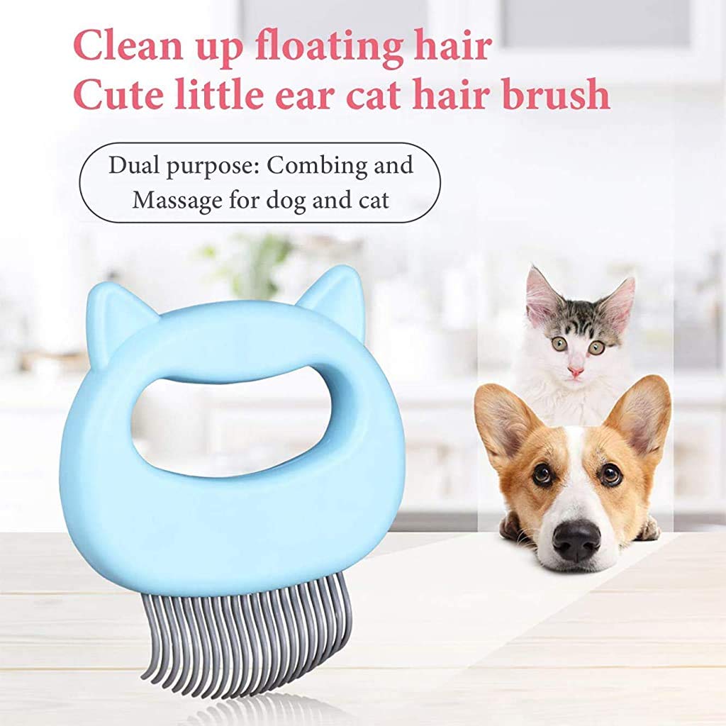 LJJ Welpen Starter Kit Hundespielzeug Traktionsseil ZubehöR Training FüTterungsbedarf HundebüRste Enthaarungswerkzeug Reduziert Haarausfall