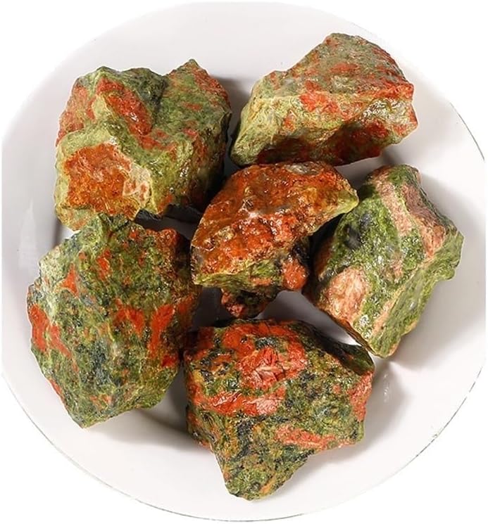 WHZHDMA Bulk Natural Crystal Rough Stone Natural Flower Emerald Large Rough Material Carving Material Ornaments Fish Tank Landscaping Stone Aromatherapy Diffuser Stone Rocks Stones and Crystals