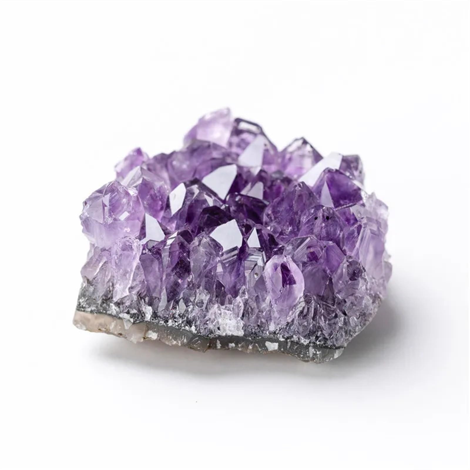 MDBJTCYZN 1pc Amethyst Stones Crystal Decorative Geode Irregular Cluster Quartz Home Decor Stone Ornaments
