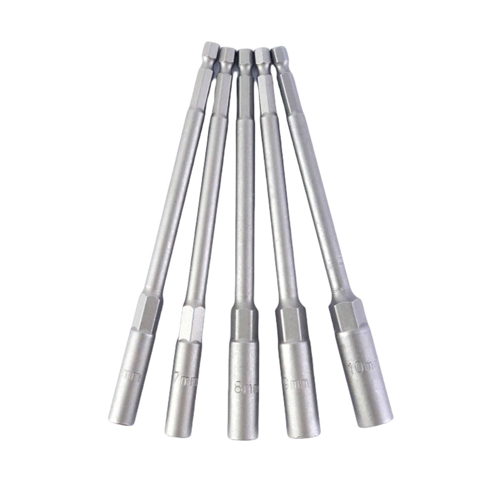 Msioytog 6 7 8 9 10Mm Duty 150Mm Extra Long Socket For Enhances Durability & Automotive Repair Hard To Reach Bolts And Nut Narrow Space Socket
