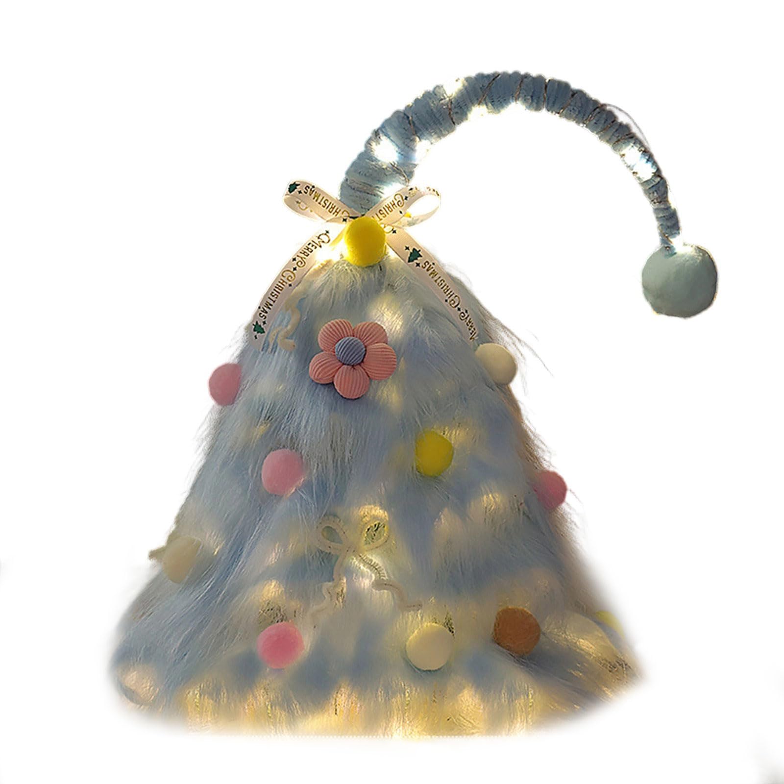 Bnojjellol D Plush Tilte Pine Tree Ecoration For Kids Family Holiday Ecorating Christmas Hanging Ornament Tilte Christmas Tree For Home