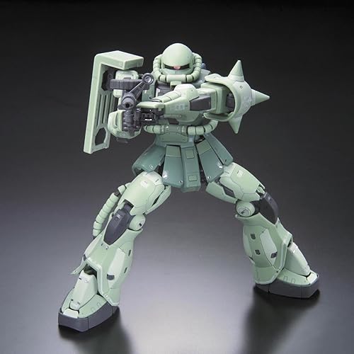 Miniatura 3 de RG Mobile Suit Gundam MS-06F Producción en masa Zaku 1144 Escala Modelo de plástico codificado por colores