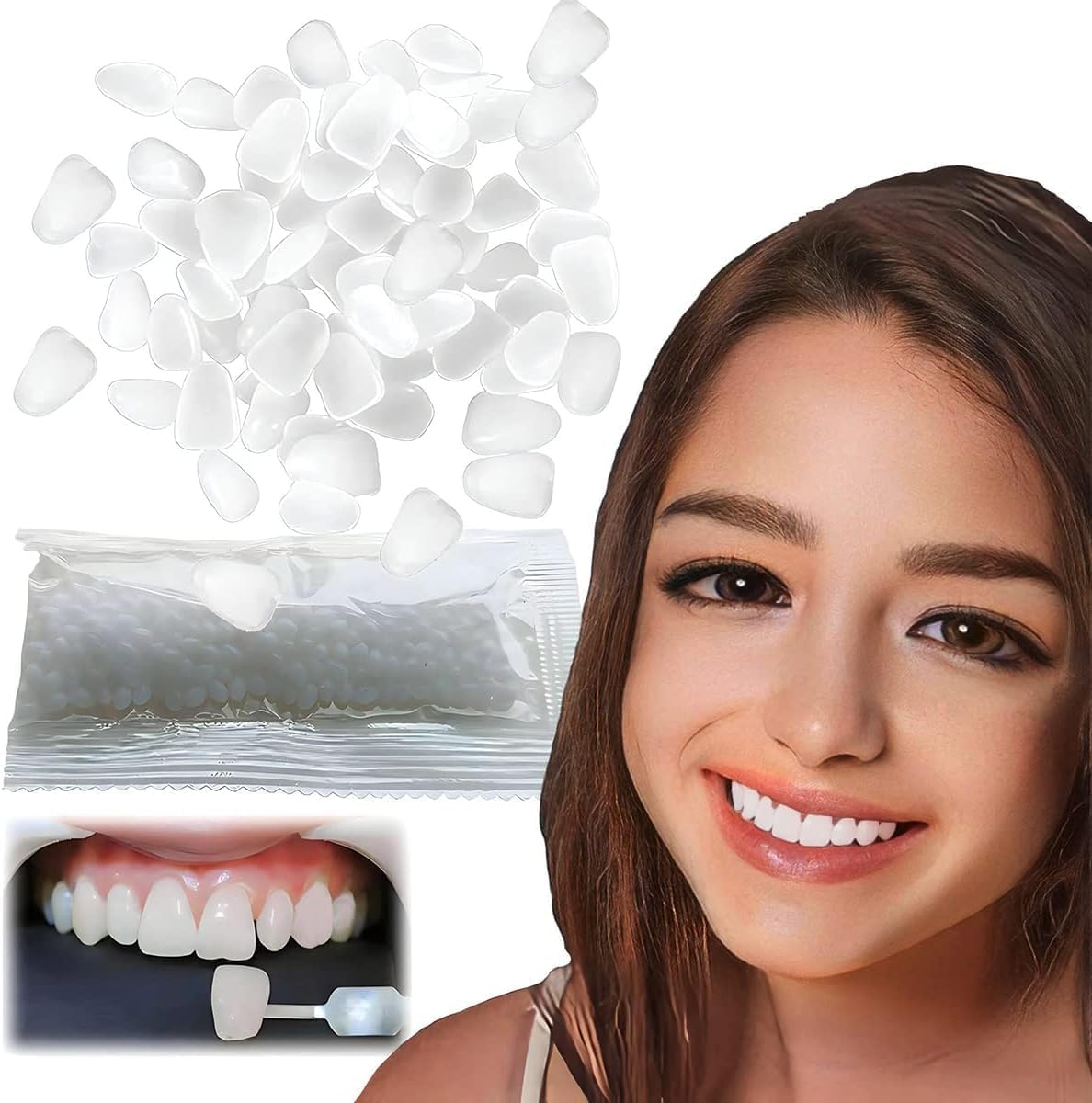 Tooth Repair KitThermal Fitting Beads Granules and Fake