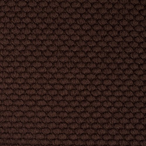 image for Sweet Home Collection Memory Foam Chair Cushion Honeycomb Pattern Soli