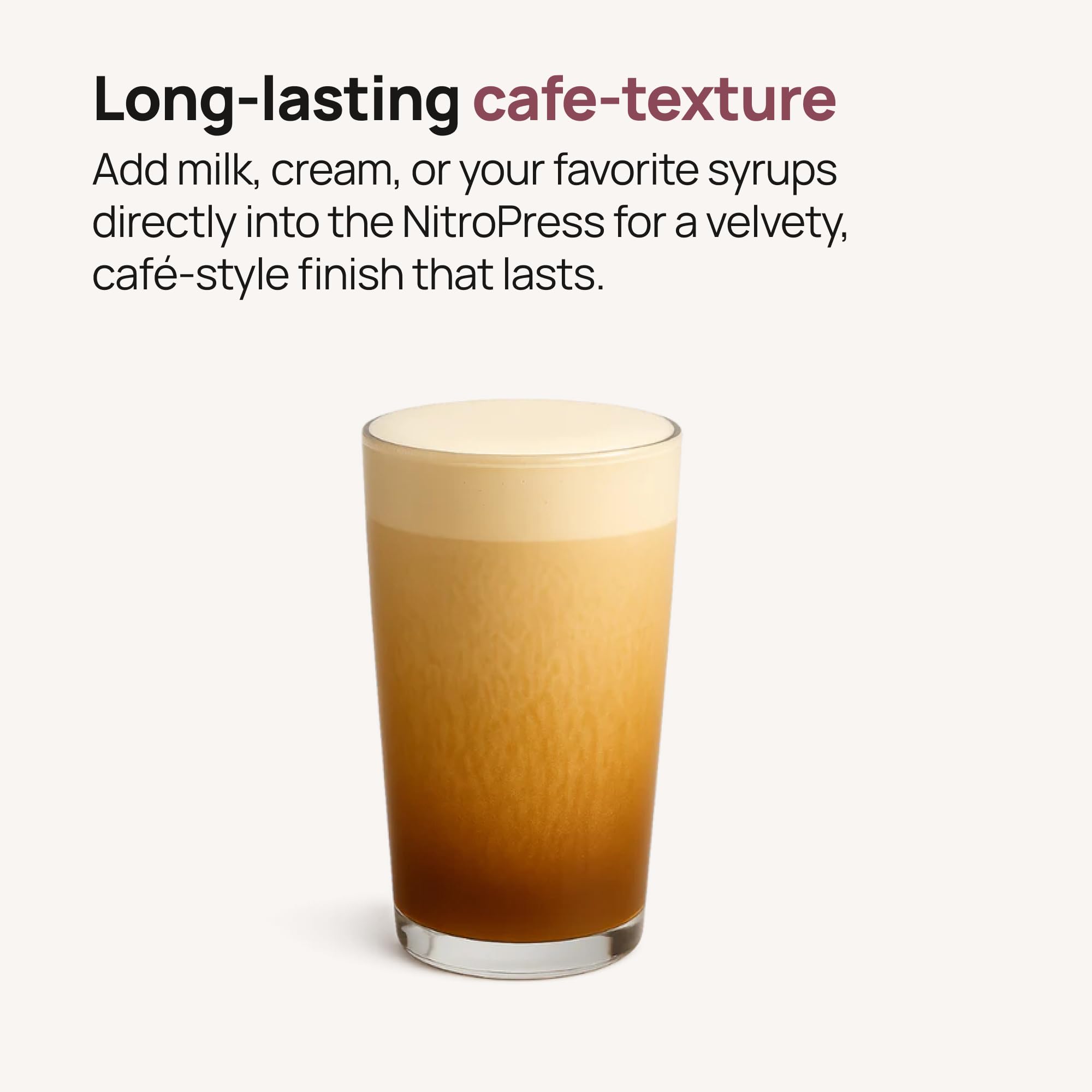 NitroPress Pro Elektrischer Nitro-Kaffeebereiter für Cold Brew & Cocktails – Druckluft-Nitro-Infuser mit Stickstoffinfusion – Edelstahl-Getränkesystem für Kaffee, Matcha & Hausbar