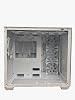 GAMEFORCE LIQUID WHITE 7x120mm ATX Player Computer Case with RGB Fan and Controller