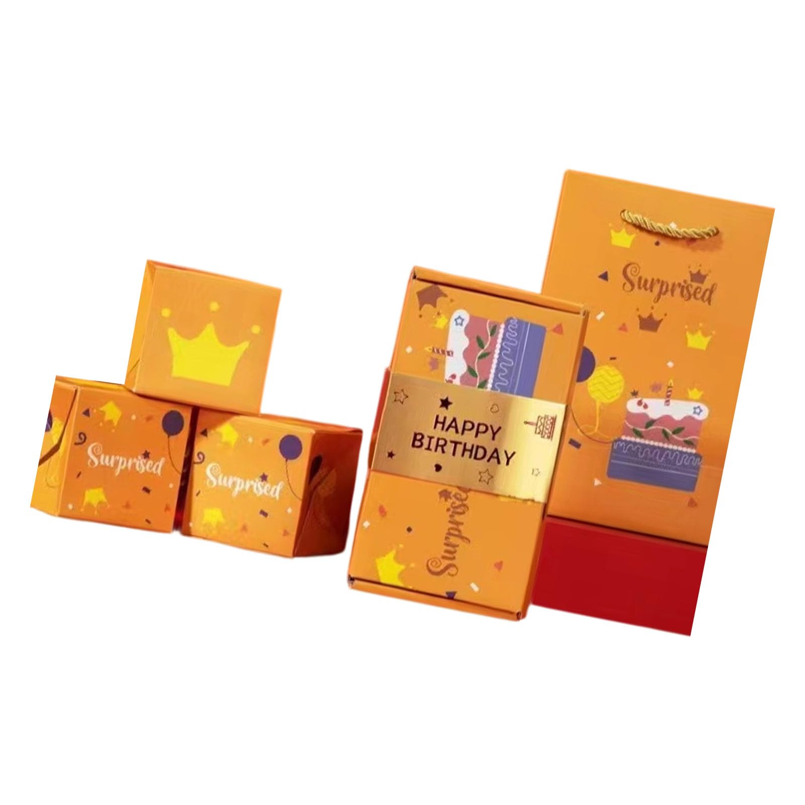 hogtnd Pack of 18 Festival Surprise Popup Cases Ideal for Valentines Day Birthday Celebration Feature Option Festival Decors