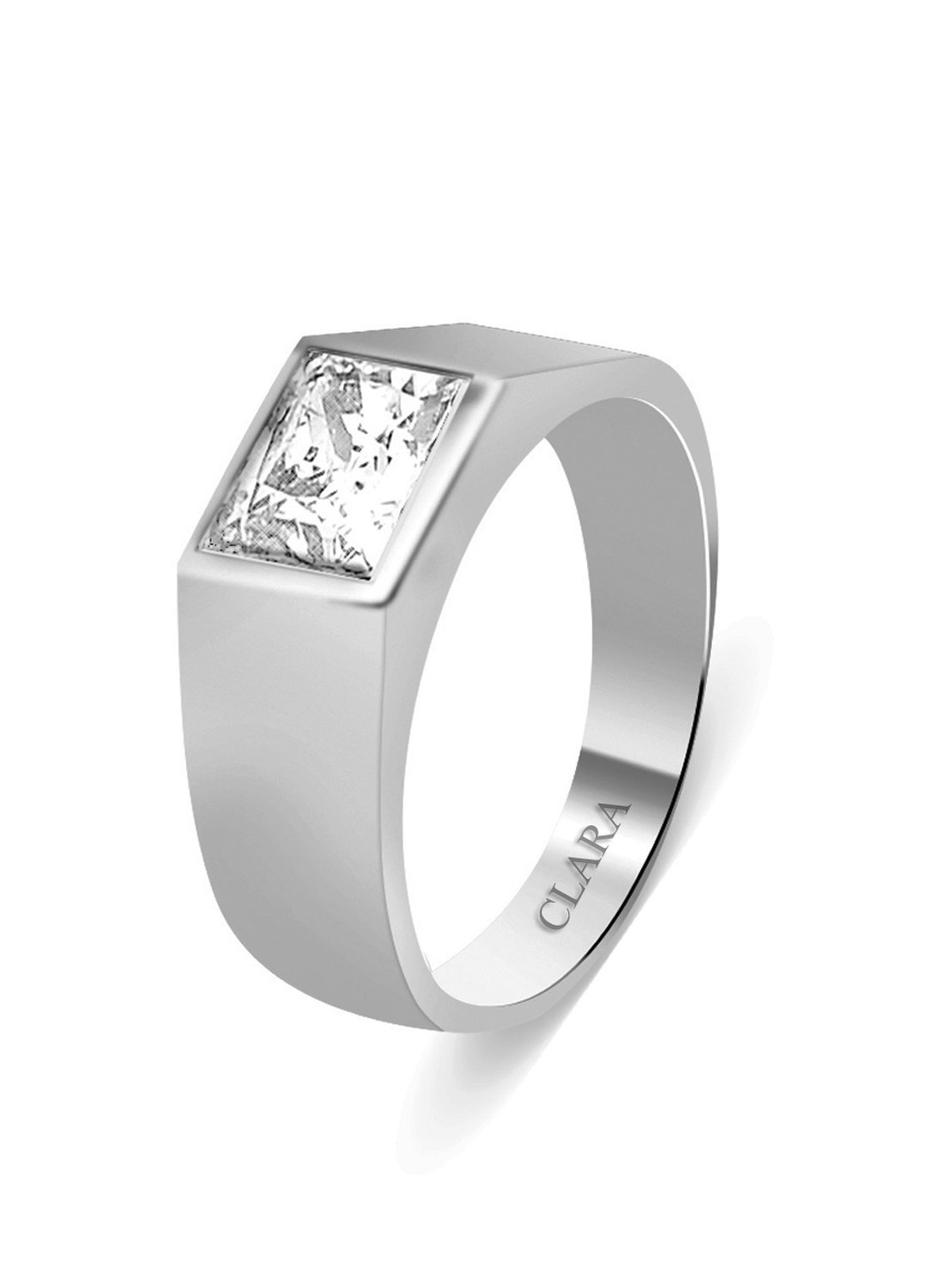 Clara Made With Swiss Zirconia The Bolivar 925 Sterling Silver Ring Gift For Men & Boys (B00KYRBG7U) Amazon Price History, Amazon Price Tracker