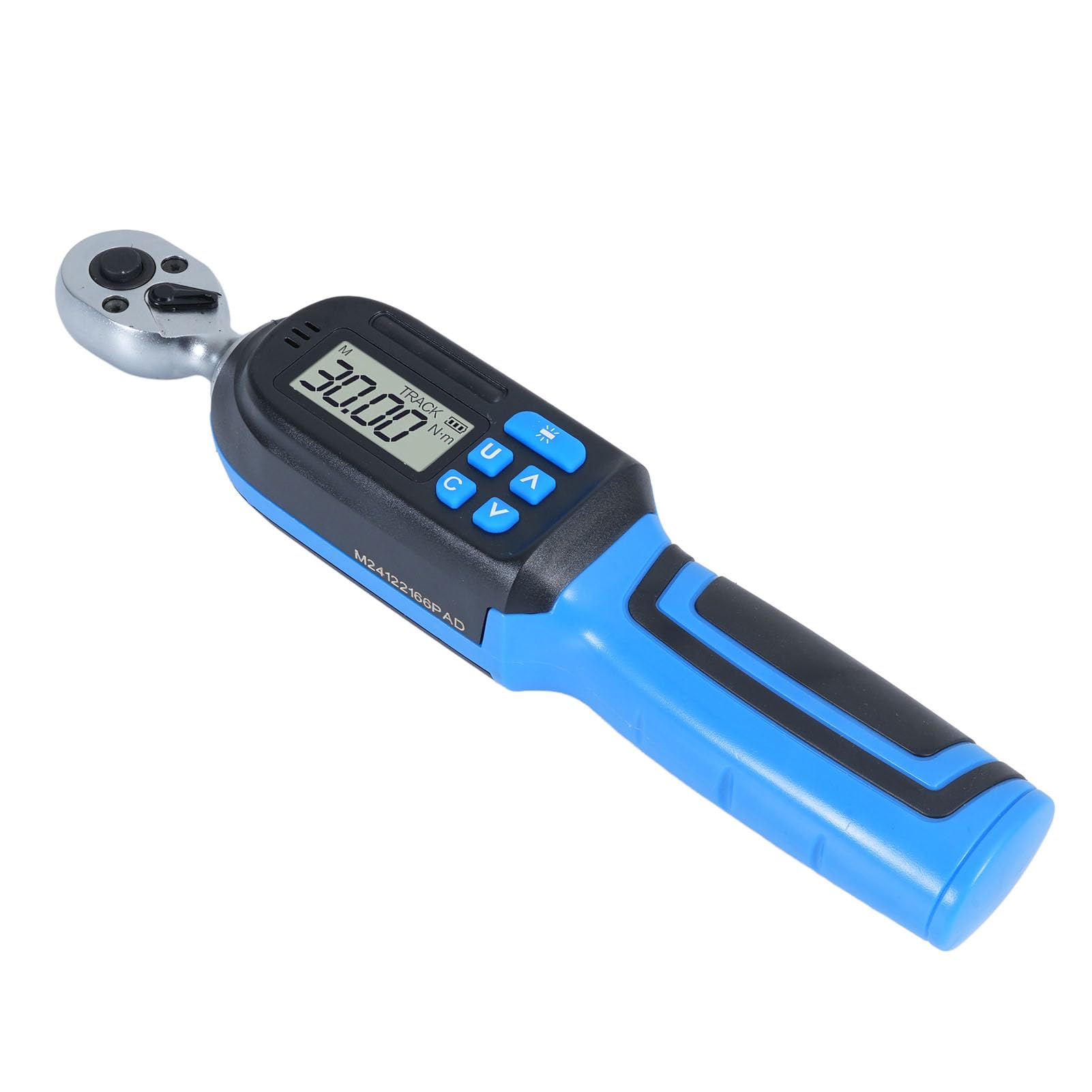RiToEasysports Chiave di Torsione Digitale da 1/4 Pollici Chiave di Torsione Elettronica da 1,5 a 30 N·m con Cicalino di Memorizzazione Dati Traccia Picco LCD LED per Riparazione Auto Moto